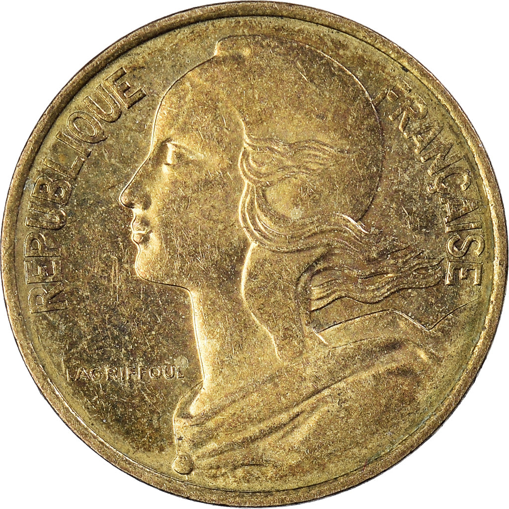 Moeda, França, 10 Centimes, 2000