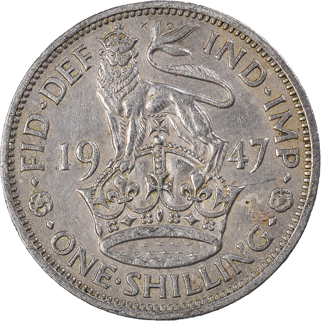 Monnaie, Grande-Bretagne, Shilling, 1947