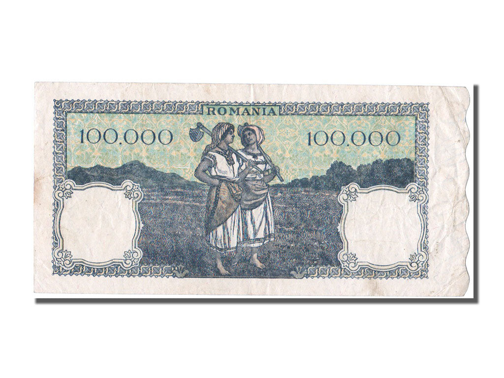 Romania, 100,000 Lei, 1946, 1946-10-21, SPL-