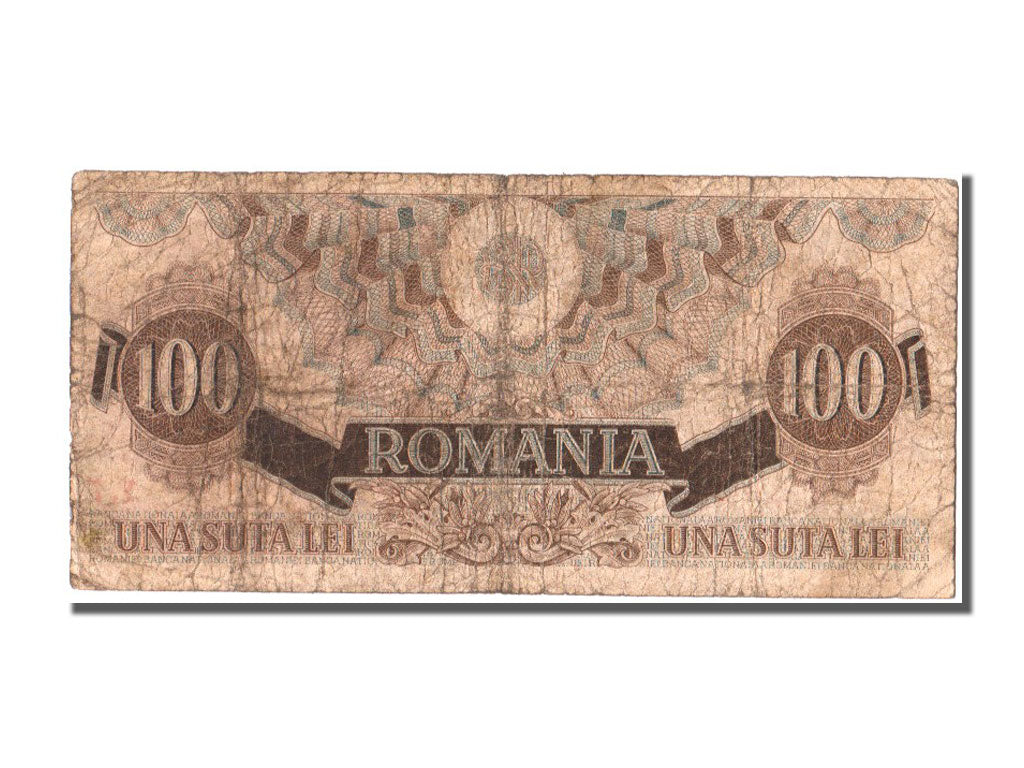 Romania, 100 Lei, 1947, KM #65, 1947-12-05, VF(20-25), Y.7