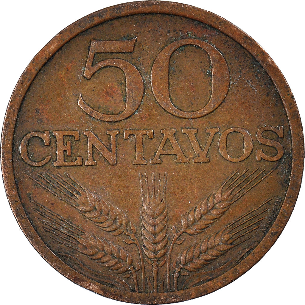 Moneta, Portogallo, 50 Centavos, 1969