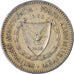 Monnaie, Chypre, 100 Mils, 1963