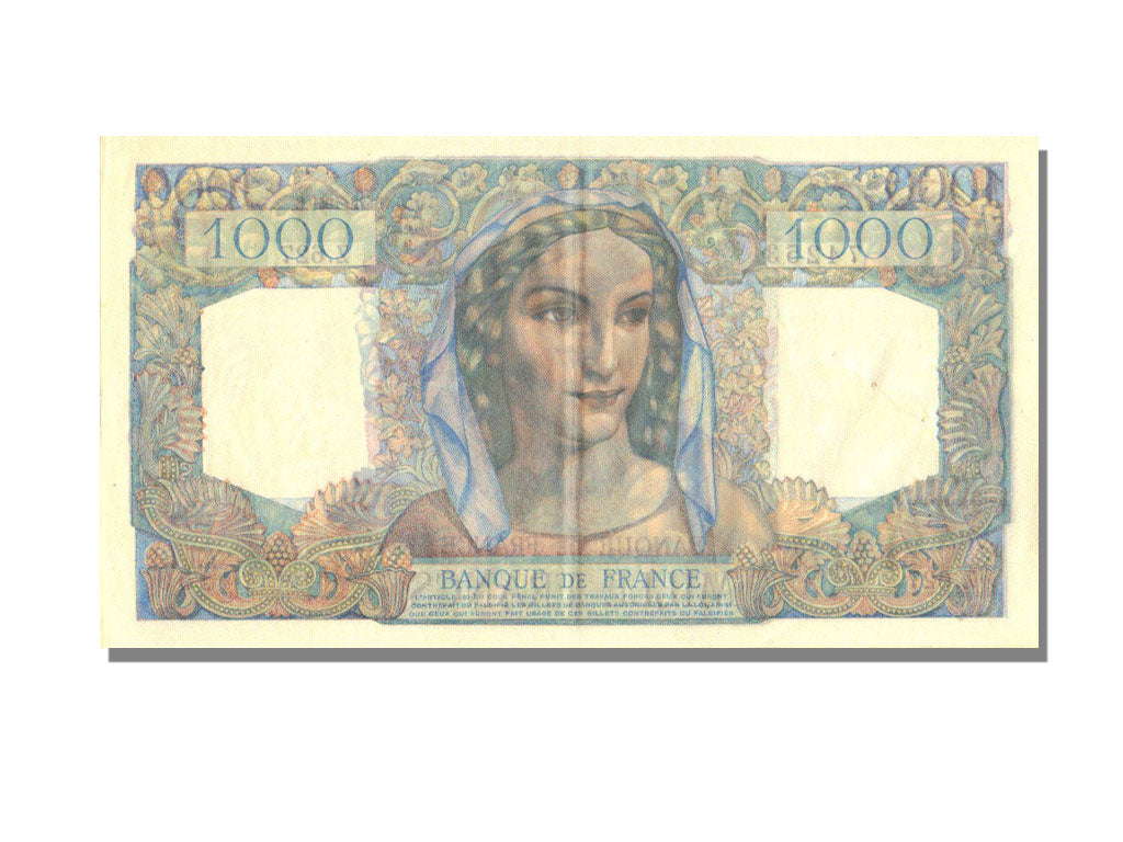 FRANCE, 500 Francs, 1949, KM #130b, 1949-12-15, UNC(60-62), Z.627, Fayette...