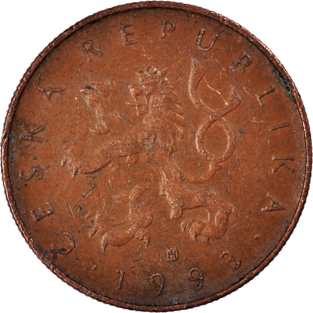 Moneda, República Checa, 10 Korun, 1993