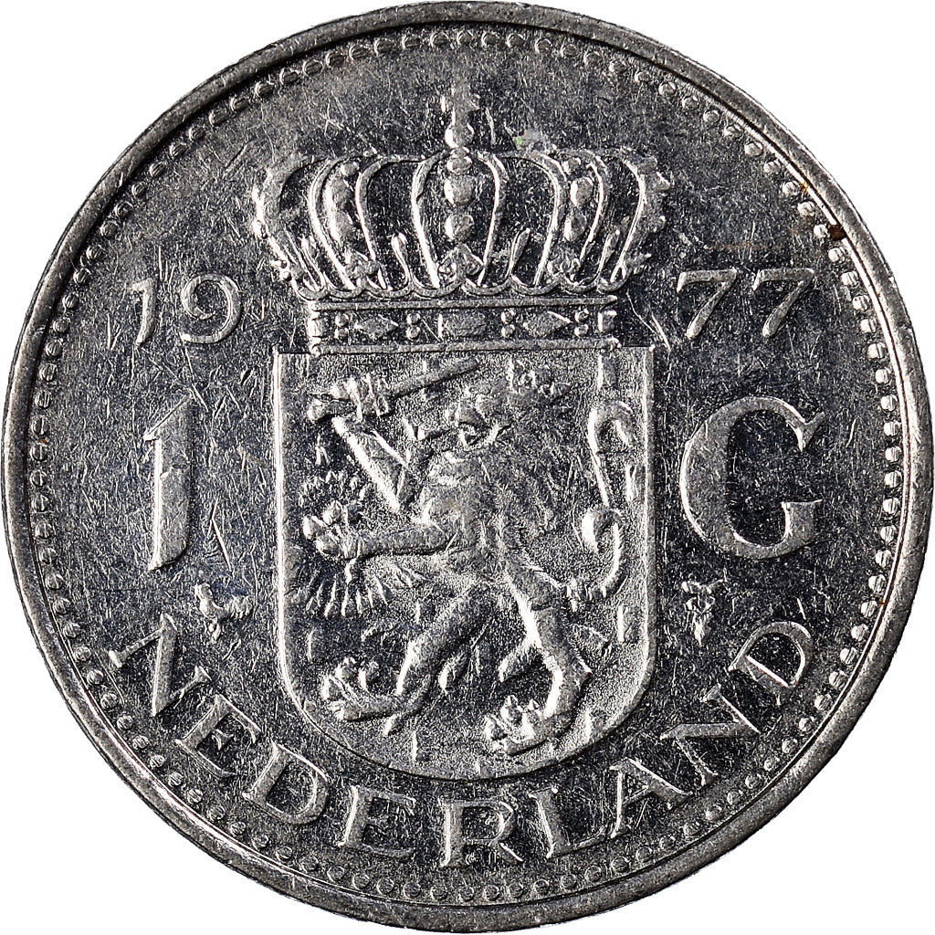 Münze, Niederlande, Gulden, 1977