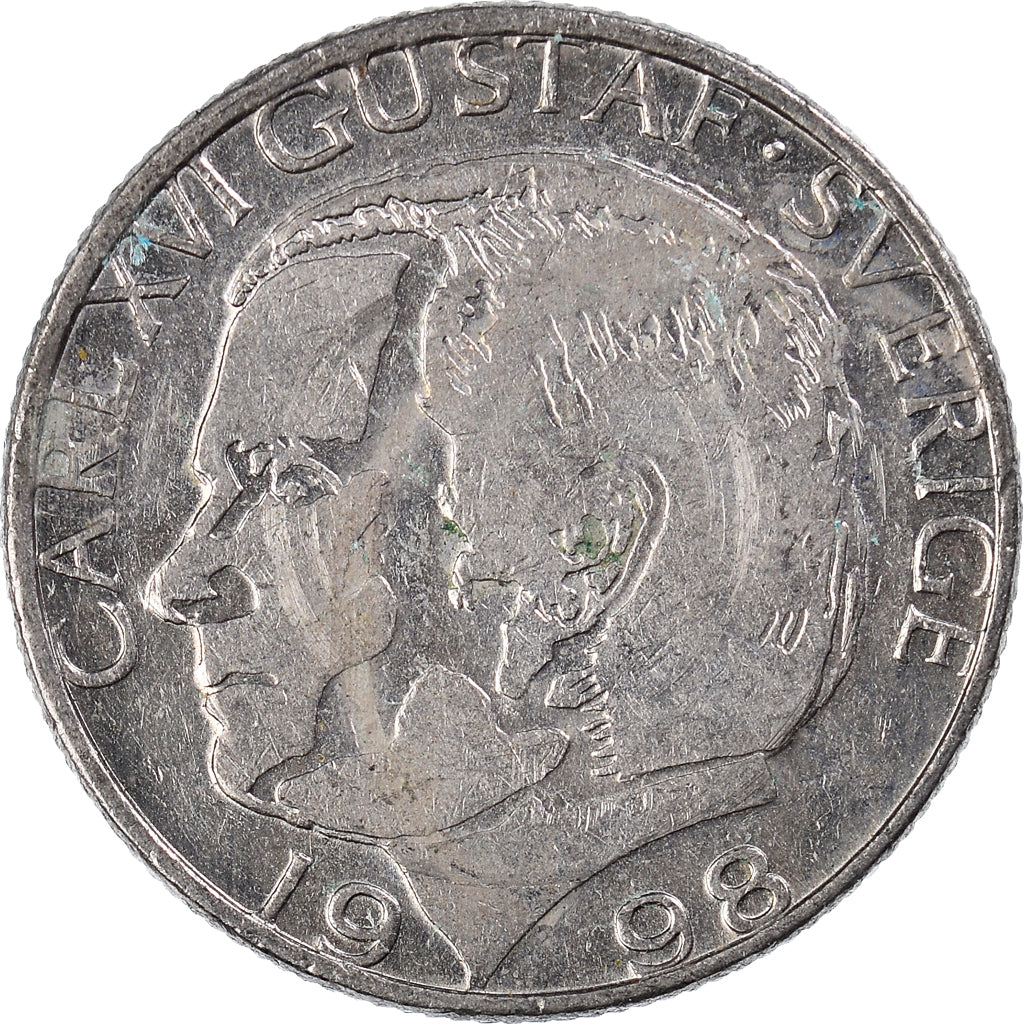 Münze, Schweden, Krona, 1998