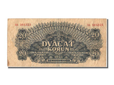 Cecoslovacchia, 20 Korun, 1944, BB