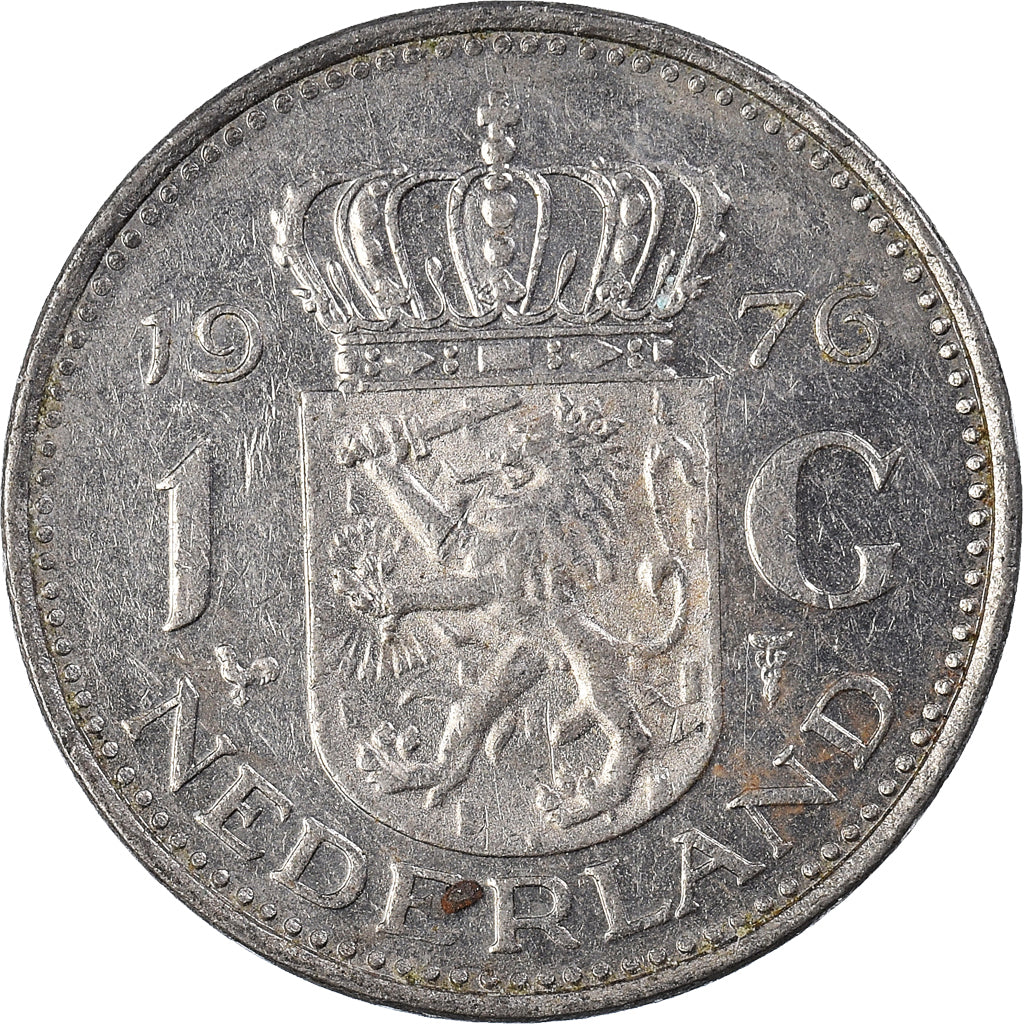 Münze, Niederlande, Gulden, 1976