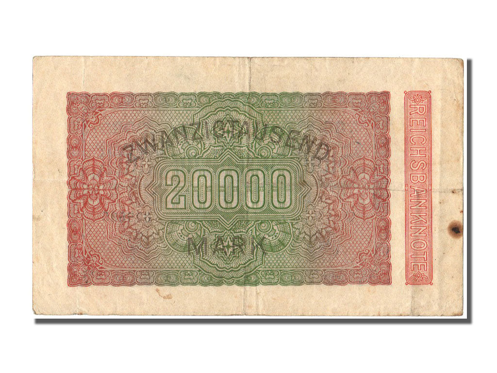 Germany, 20,000 Mark, 1923, KM #85c, 1923-02-20, EF(40-45), Q-FN
