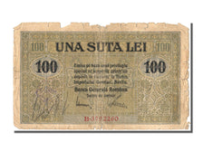 Romania, 100 Lei, 1917, KM #M7, F(12-15), B