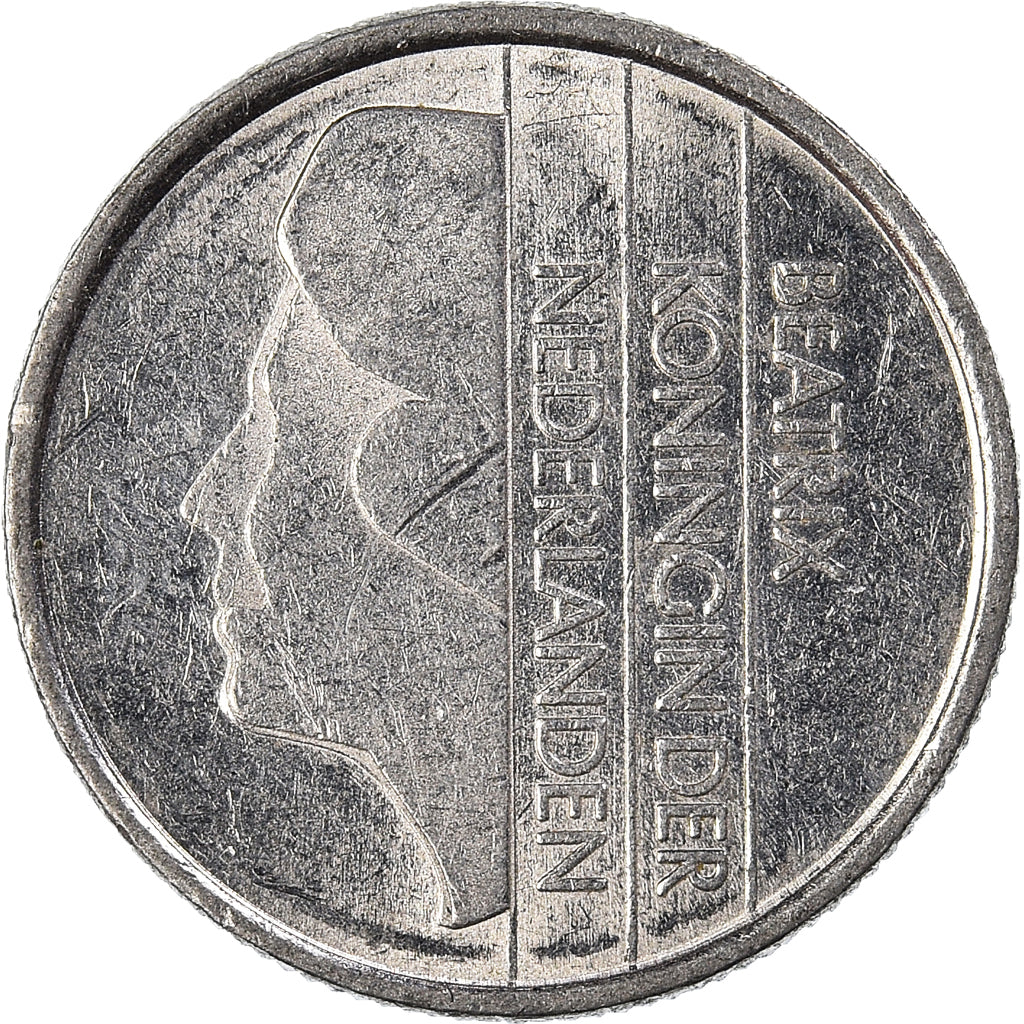 Münze, Niederlande, 25 Cents, 1986