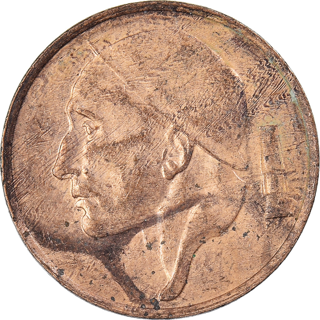 Münze, Belgien, 50 Centimes, 1994