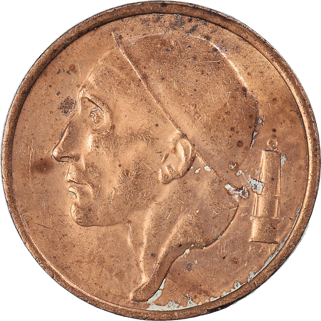 Moneta, Belgio, 50 Centimes, 1985