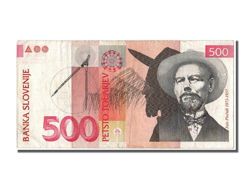 Slovenia, 500 Tolarjev, 1992, 1992-01-15, BB
