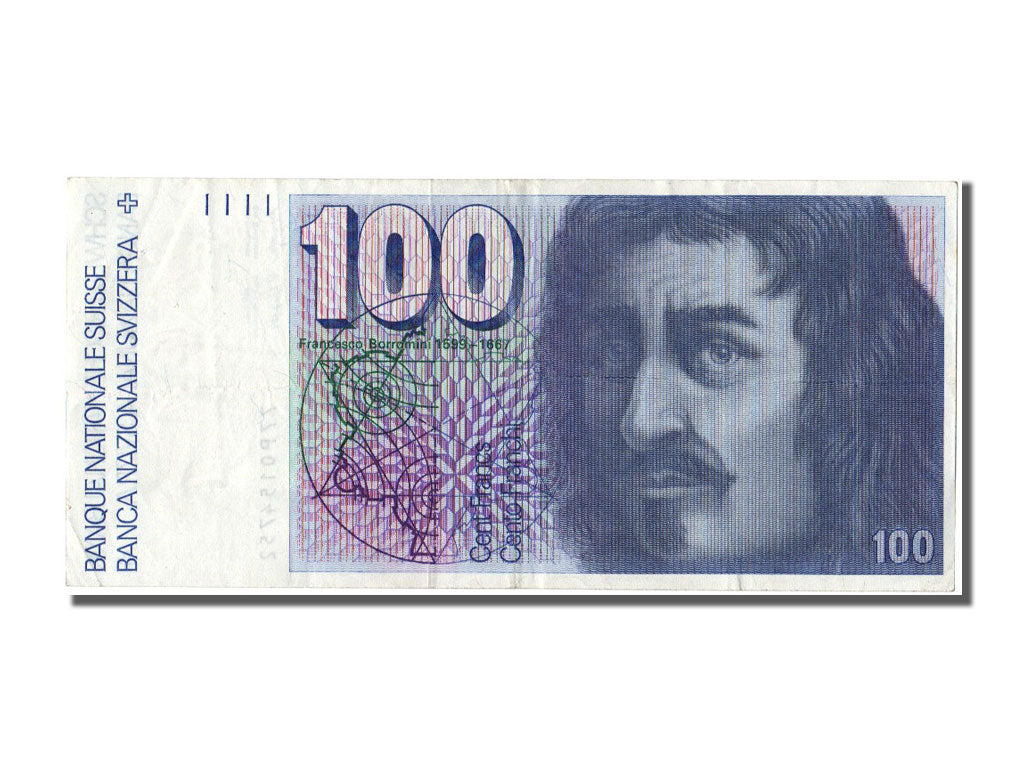 Suisse, 100 Francs type Francesco Borromini