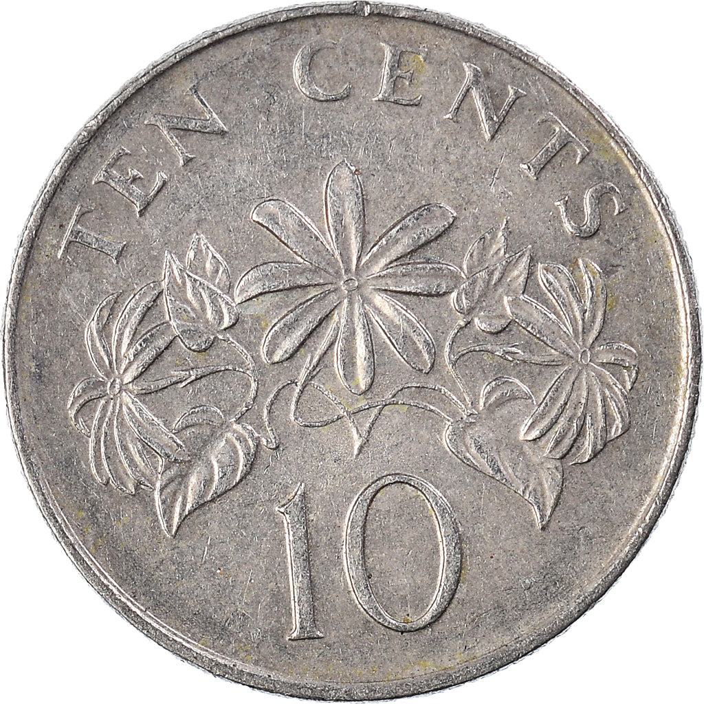 Moneta, Singapur, 10 Cents, 2005