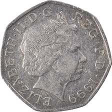 Moeda, Grã-Bretanha, 50 Pence, 1999