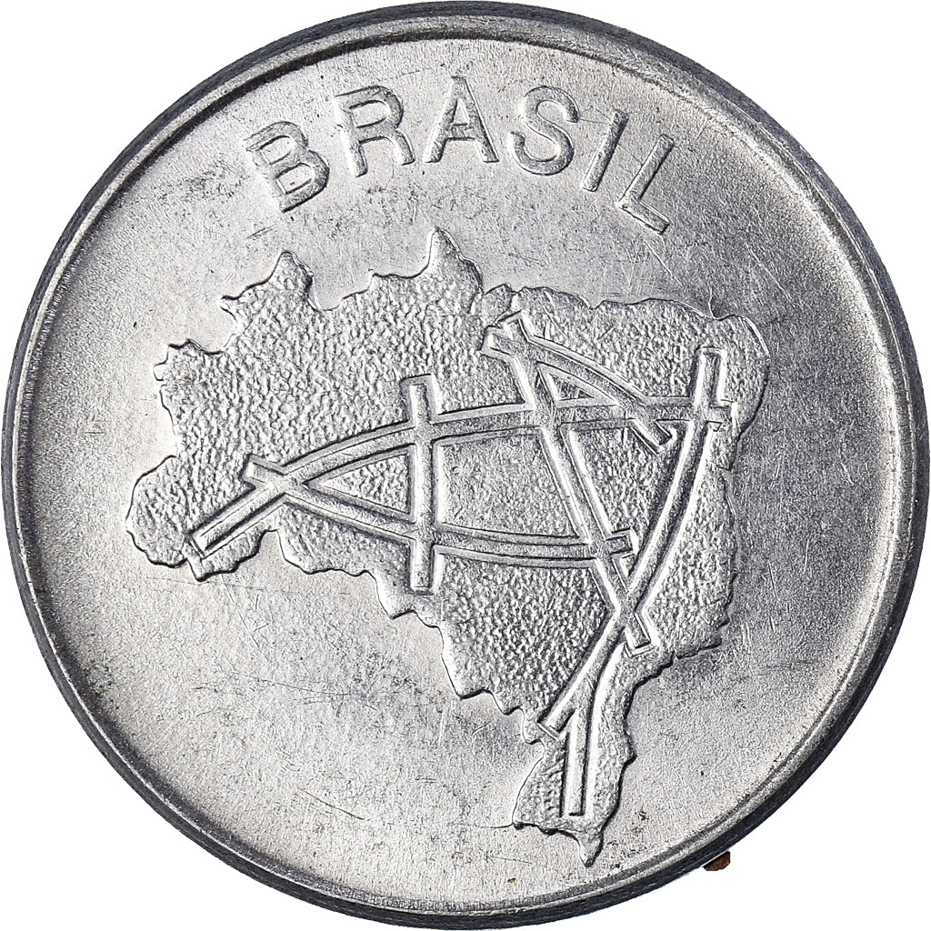 Moneta, Brasile, 10 Cruzeiros, 1980