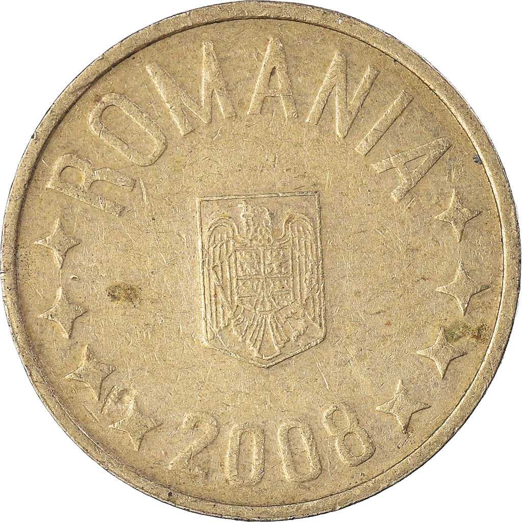 Monnaie, Roumanie, 50 Bani, 2008