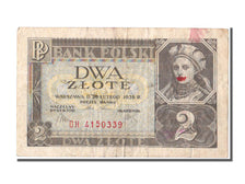 Poland, 2 Zlote, 1936, KM #76a, 1936-02-26, VF(20-25), DH