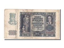 Polonia, 20 Zlotych, 1940, 1940-03-01, MB