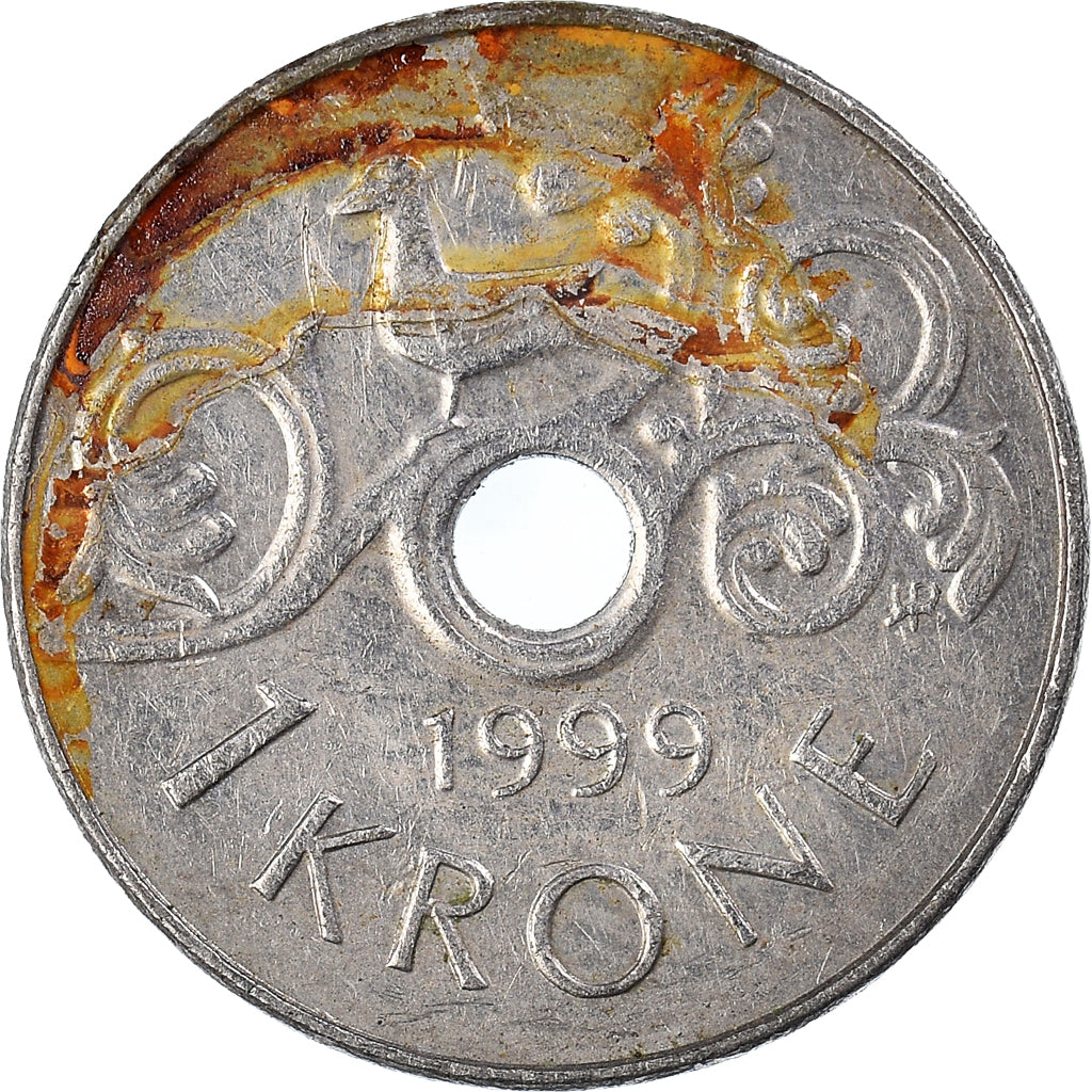 Moneta, Norwegia, Krone, 1999