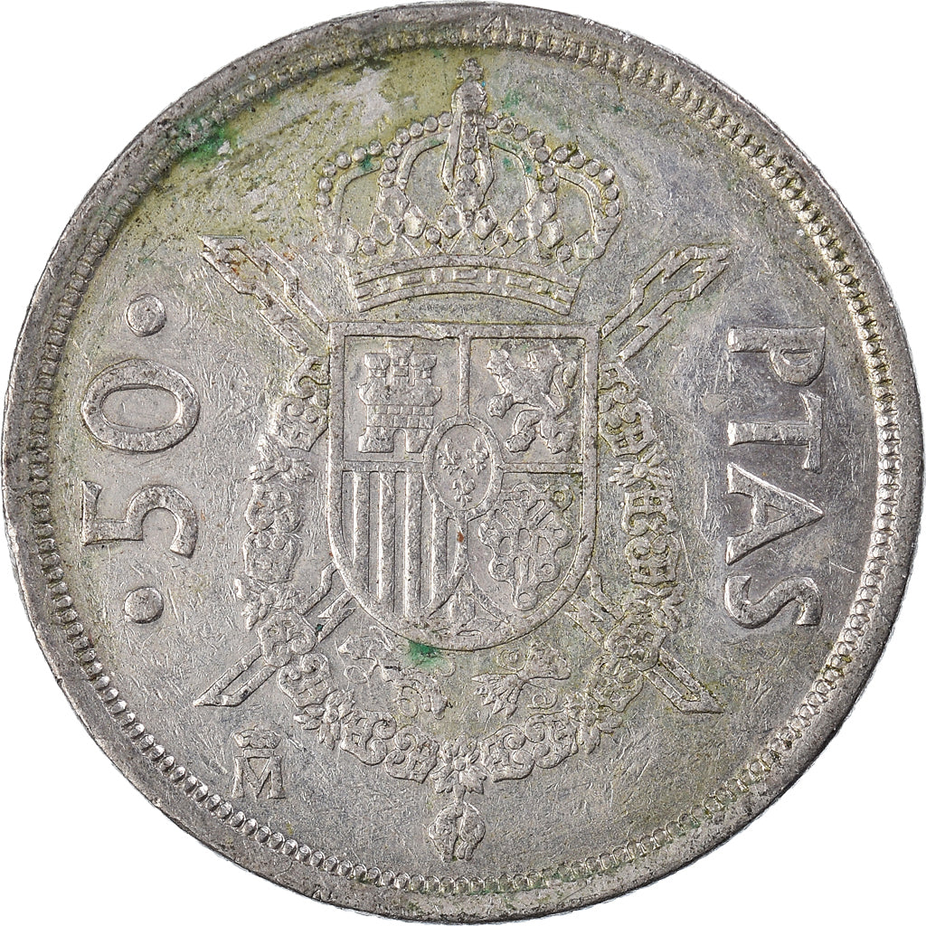 Münze, Spanien, 50 Pesetas, 1983