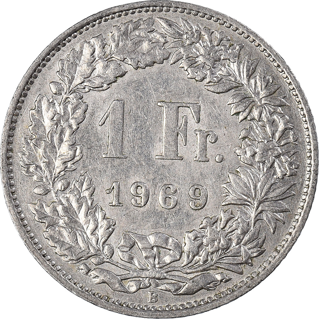 Moneta, Szwajcaria, Franc, 1969