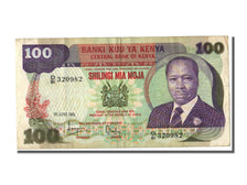 Kenya, 100 Shillings, 1981, KM #23b, 1981-06-01, EF(40-45), D 81