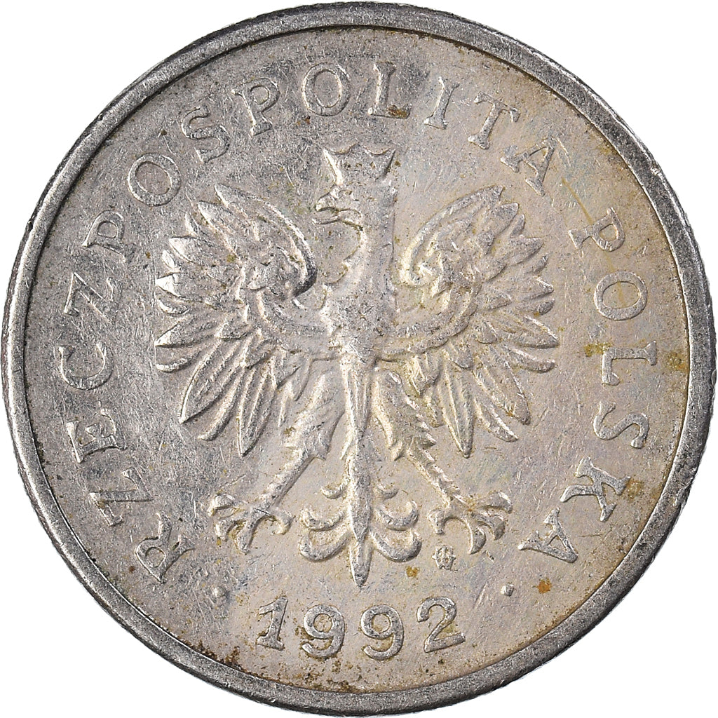 Münze, Polen, Zloty, 1992