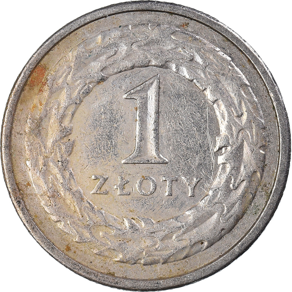 Münze, Polen, Zloty, 1992