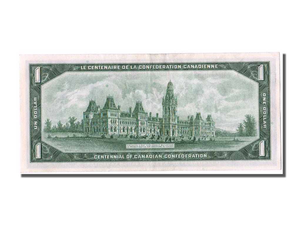 Canada, 1 Dollar, 1967, KM #84b, UNC(60-62)