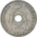 Moneda, Bélgica, 25 Centimes, 1910