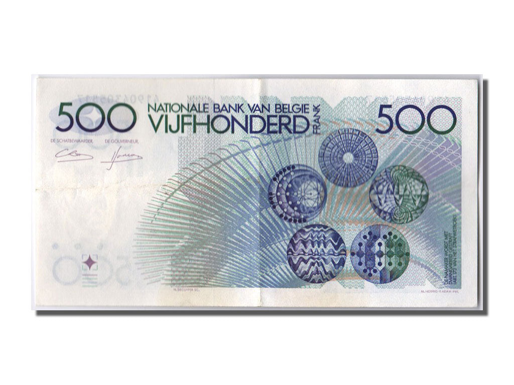 Belgium, 500 Francs, 1980, KM #143a, AU(55-58)