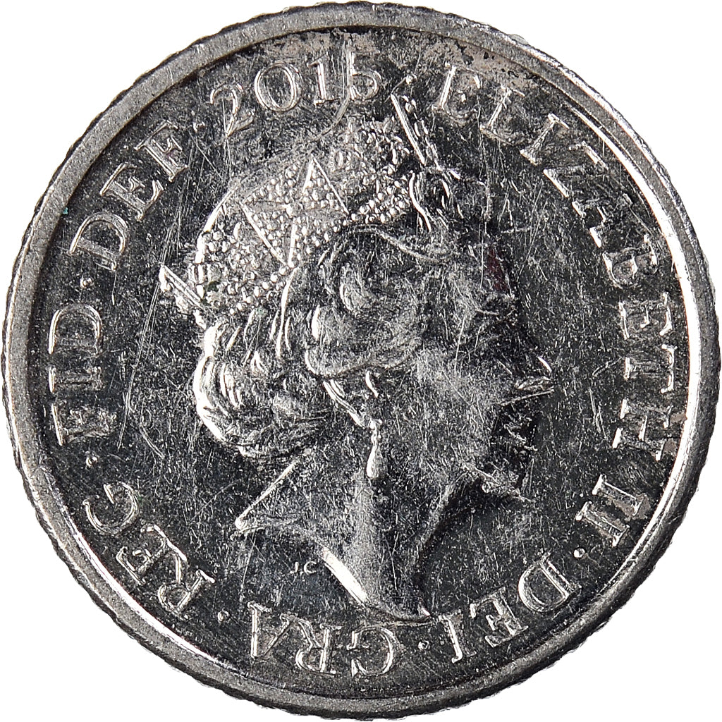 Coin, Great Britain, 5 Pence, 2015