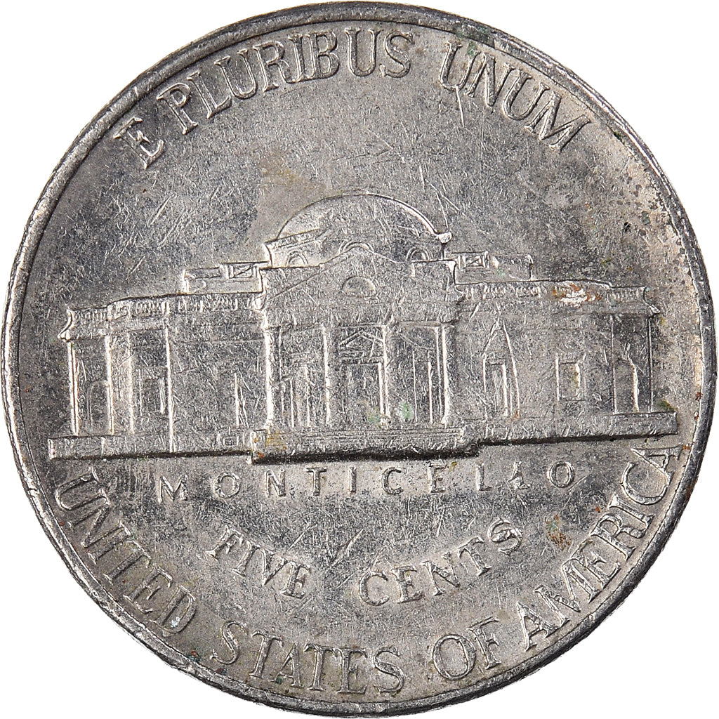 Coin, United States, 5 Cents, 1989