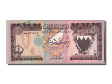 Bahrain, 1/2 Dinar, 1973, KM #7, EF(40-45)