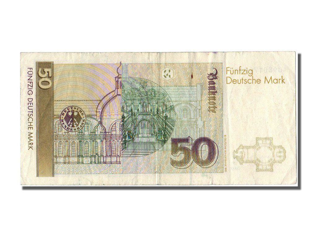 Germany - Federal Republic, 50 Deutsche Mark, 1993, KM #40c, 1993-10-01,...