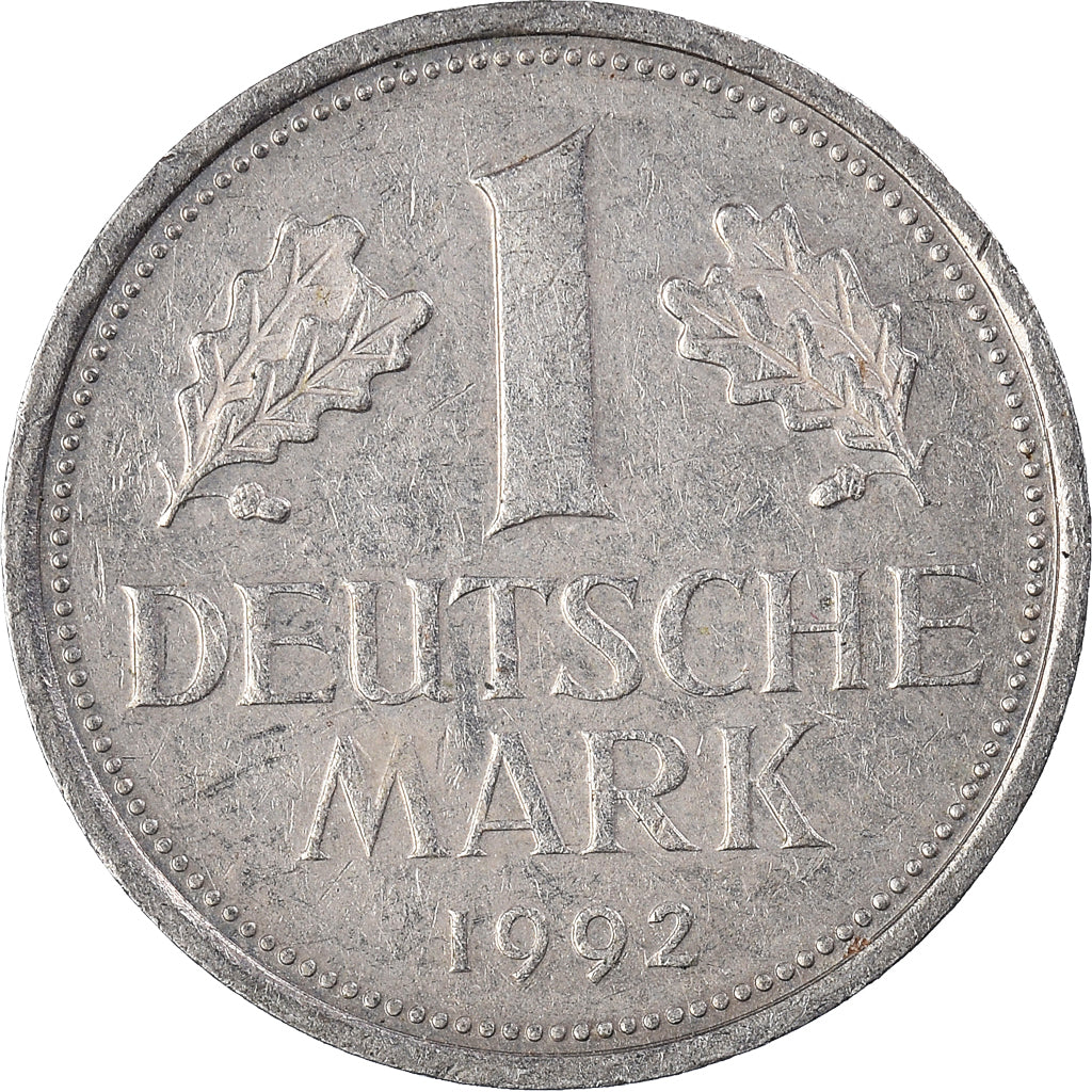Münze, Bundesrepublik Deutschland, Mark, 1992
