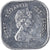 Münze, Osten Karibik Staaten, 2 Cents, 1996