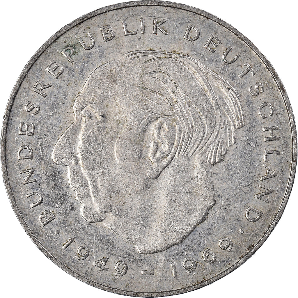 Munten, Federale Duitse Republiek, 2 Mark, 1987