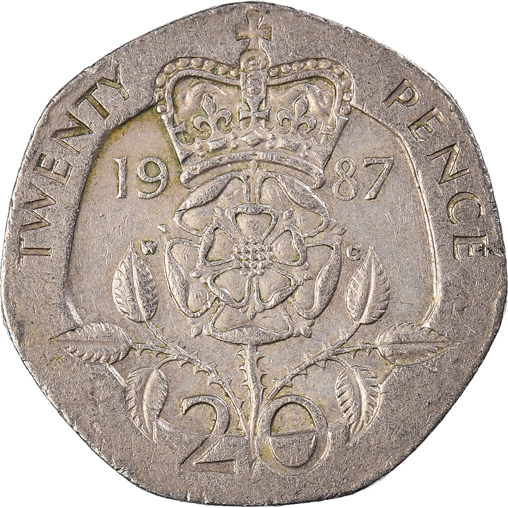 Moneta, Gran Bretagna, 20 Pence, 1987