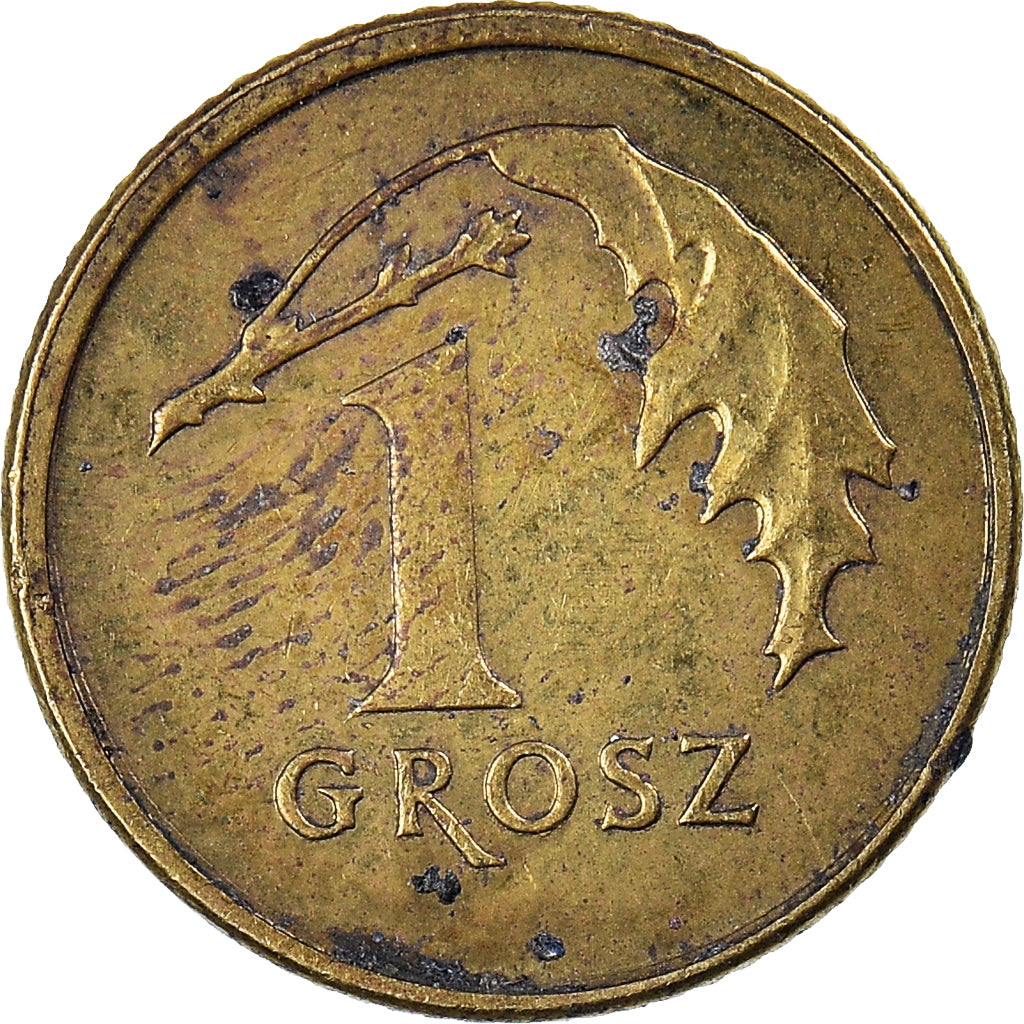 Moneda, Polonia, Grosz, 2017