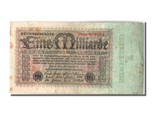 Germany, 1 Milliarde Mark, 1923, KM #114, 1923-09-05, EF(40-45), 28AG