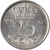 Moeda, Países Baixos, 25 Cents, 1948