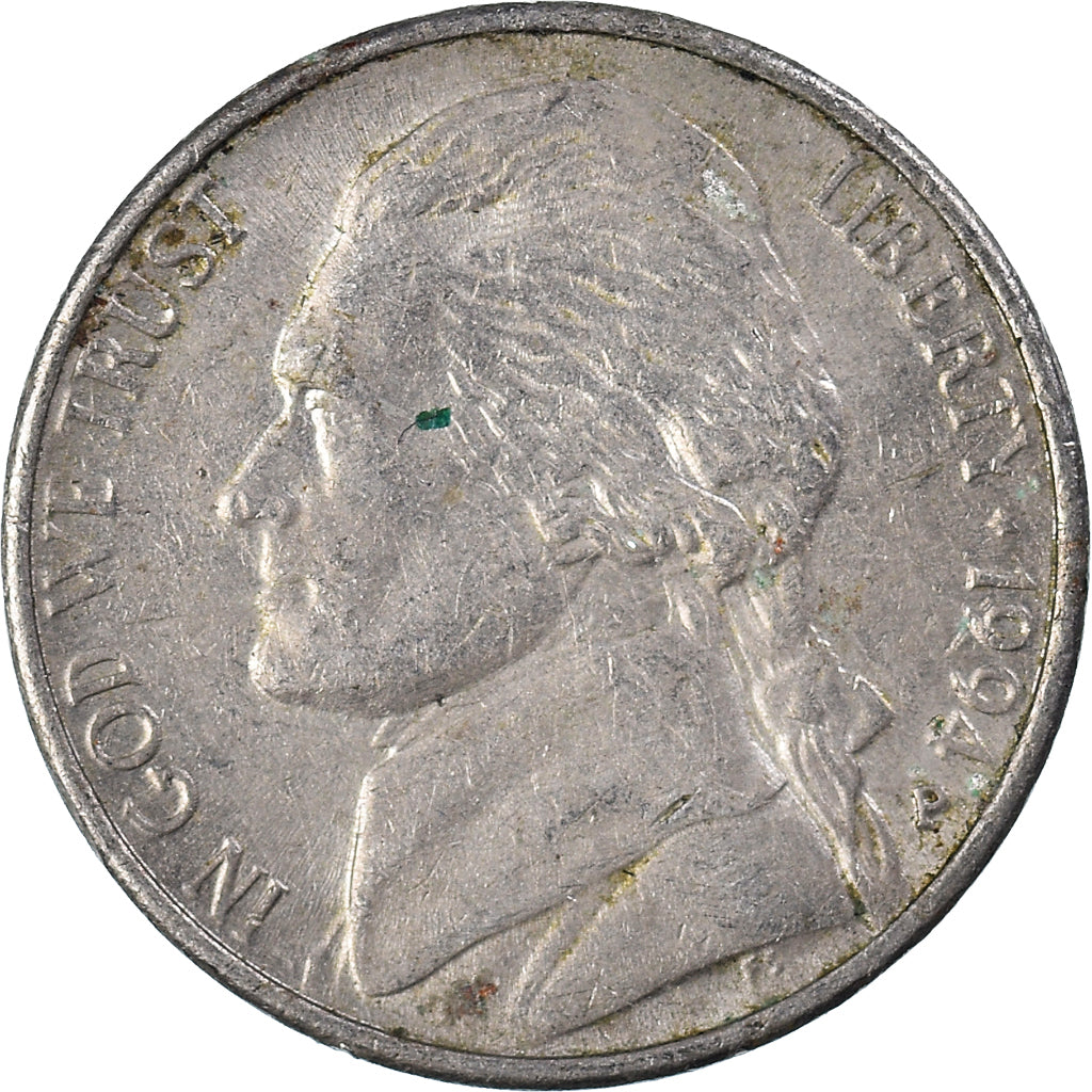 Moneda, Estados Unidos, 5 Cents, 1994