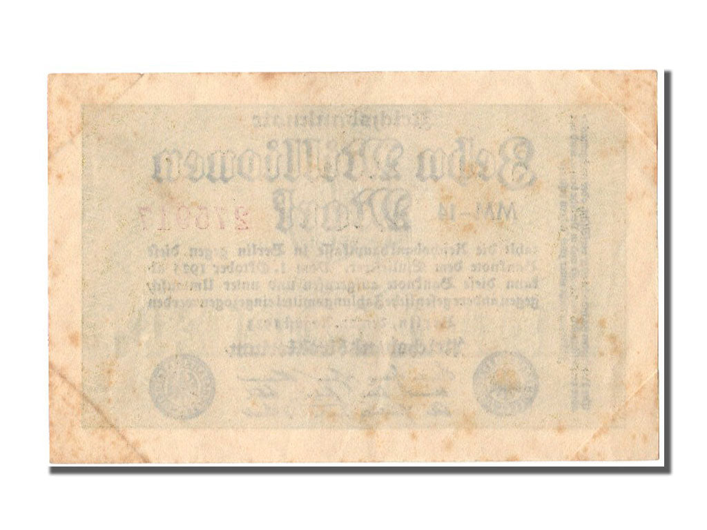 Germany, 10 Millionen Mark, 1923, KM #106a, 1923-08-22, UNC(60-62), MM-14