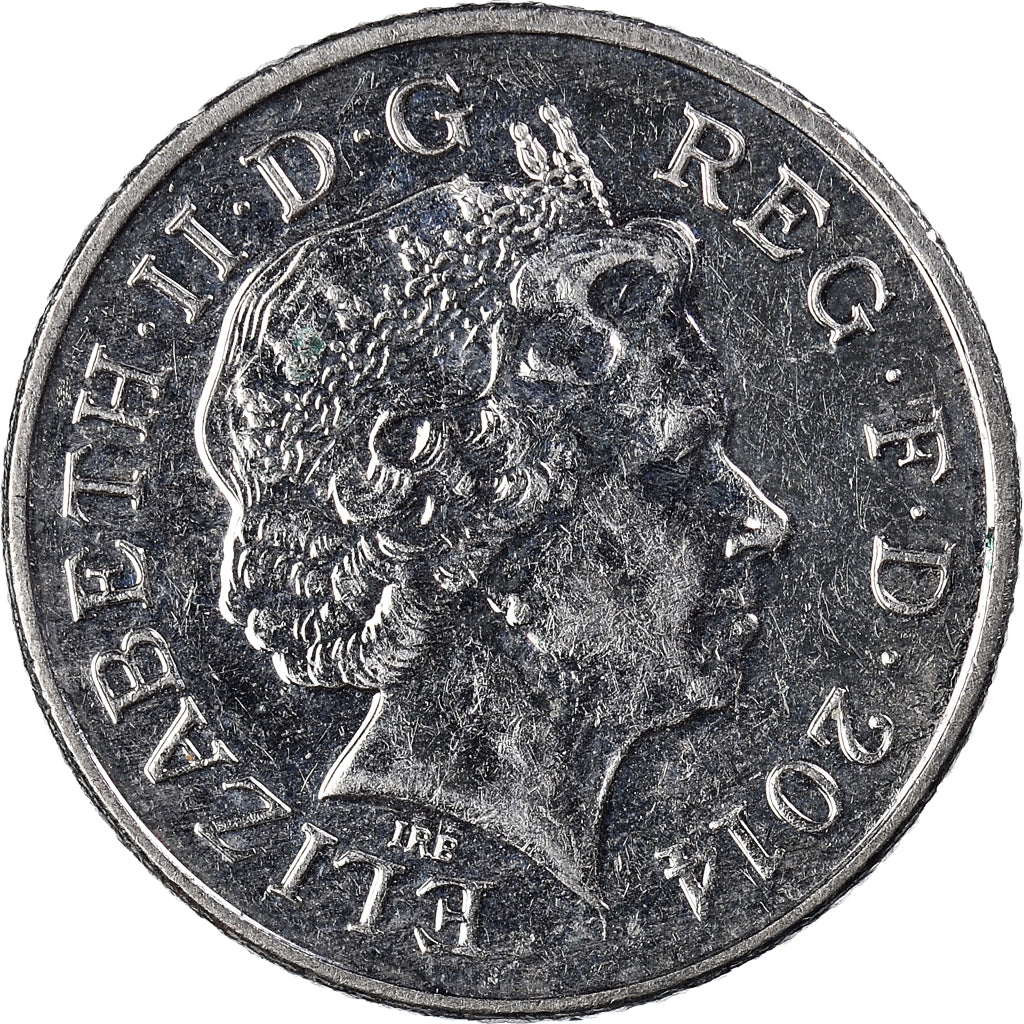 Coin, Great Britain, 10 Pence, 2014