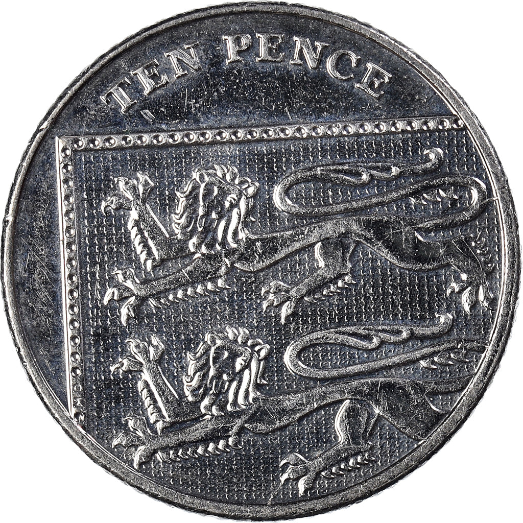 Coin, Great Britain, 10 Pence, 2014
