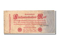 Banknote, Germany, 500,000 Mark, 1923, 1923-07-25, EF(40-45)